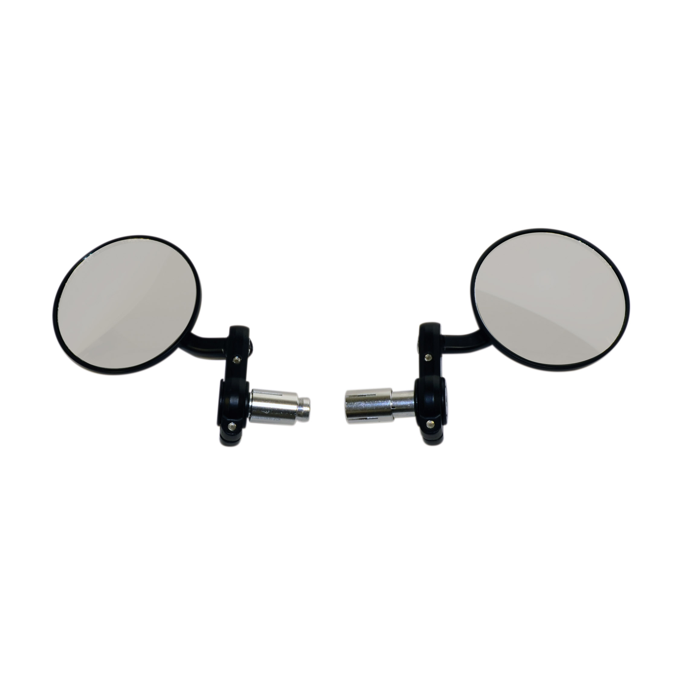 Oxford Bar End Mirrors - Black